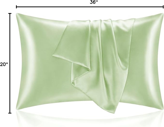 BEDELITE Satin Pillowcase for Hair and Skin, Super Soft and Cooling Similar to - Image 9