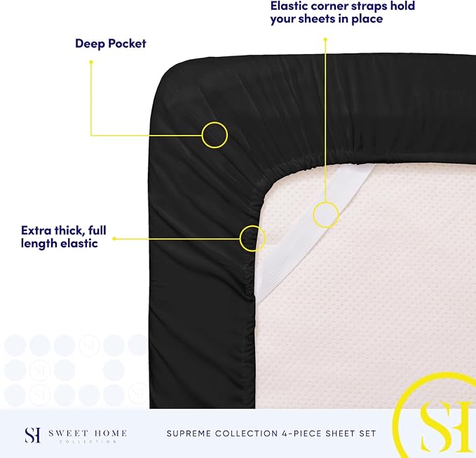 Queen Size Bed Sheets - Image 4