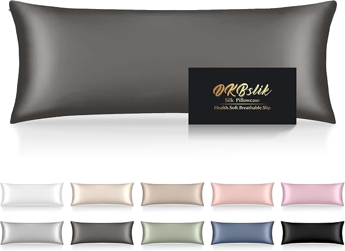 Silk Body Pillow Cases, Mulberry Silk Body Pillow Cover by HOME