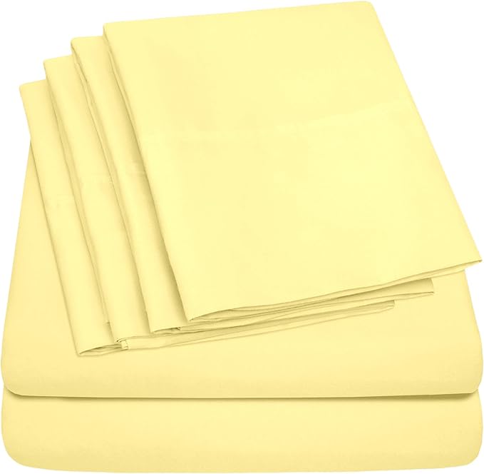 Split King Size Bed Sheets by SweetHomeCollection