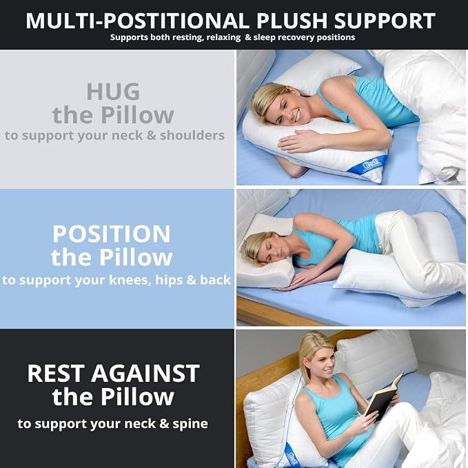 Contour L Shaped Bed & Body Support Pillow - Image 5