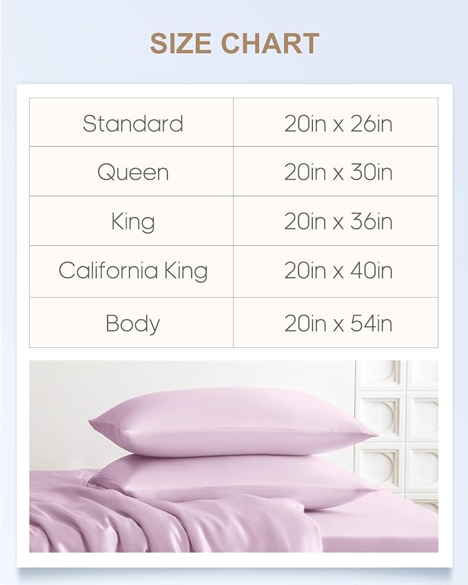 THXSILK Set of 2 Silk Pillowcase - Image 9