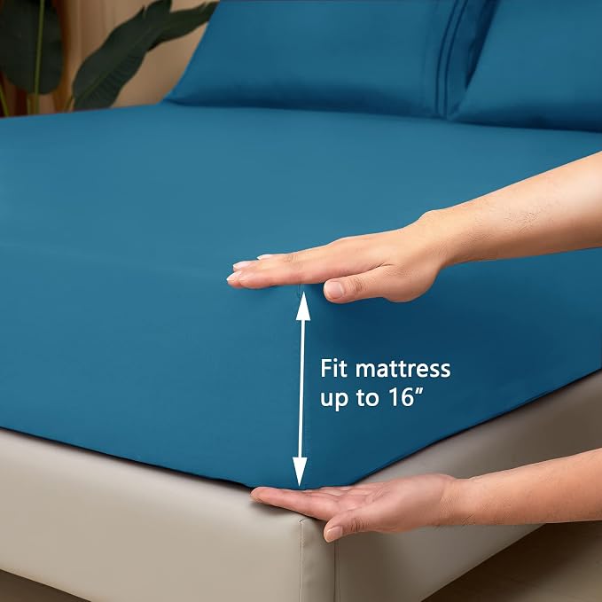 Mejoroom Queen Size Sheet Set - Image 3