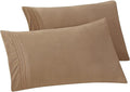 Elegant Comfort Solid Pillowcases 1500 Premium Hotel Quality Microfiber by ELEGANTCOMFORT