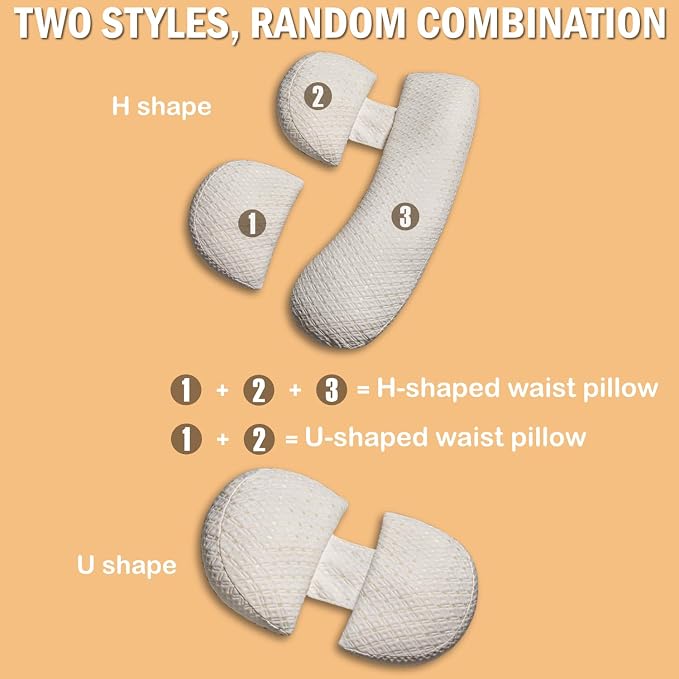 Pregnancy Pillow for Pregnant Women, Soft Maternity Pillow - Image 2