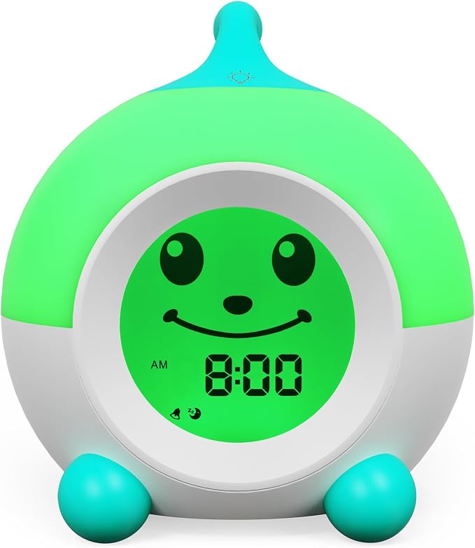 iHoo Ok to Wake Kids Alarm Clock, Toddler Sleep Training Clock by iHoo