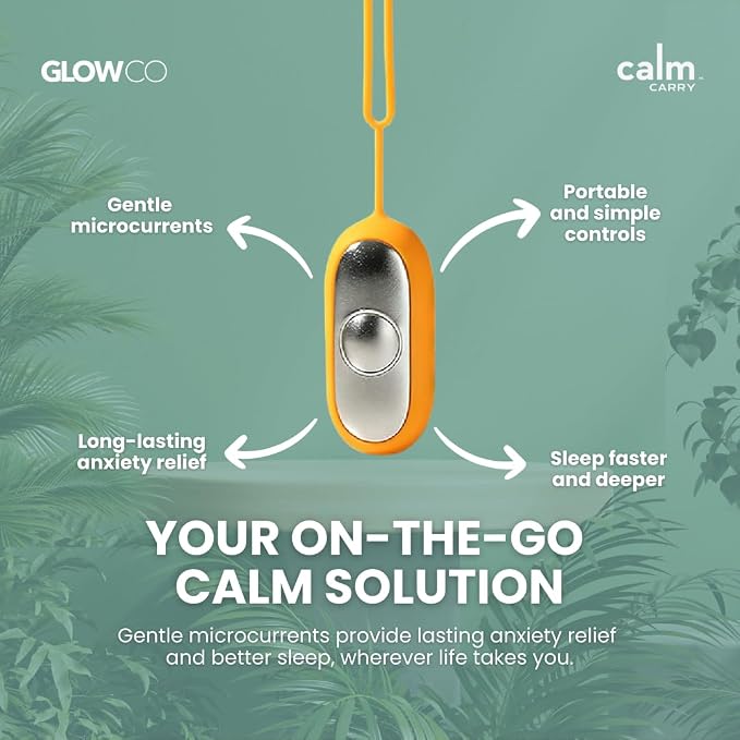 Glowco CalmCarry Sleep Aid Device – Handheld Microcurrent Relaxation Tool - Image 7