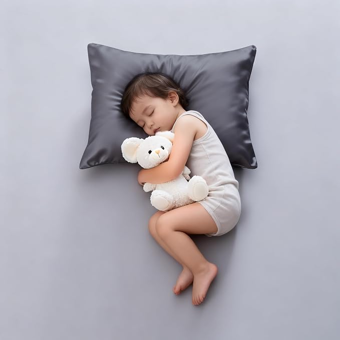 4 Pack Cooling Toddler Pillow Cases, Viscose Derived from Bamboo Small Pillow by ShunjieHome
