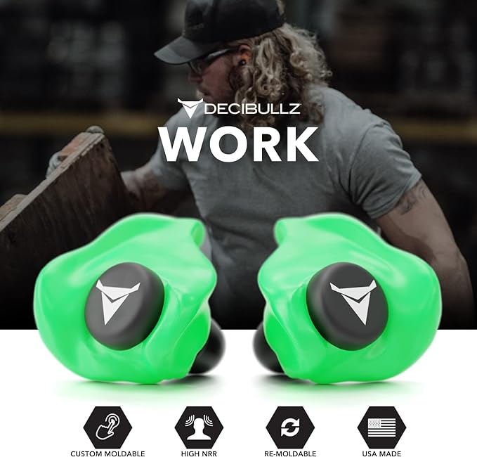 Decibullz - Custom Molded Earplugs, 31dB Highest NRR, Comfortable Hearing - Image 5