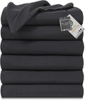 Lavisun Queen Flat Sheets 6 Pack, Soft & Breathable Bulk Sheets by Lavisun