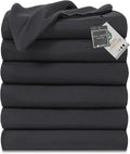 Lavisun Flat Sheets only, 6 Pack Bulk Top Sheets by Lavisun