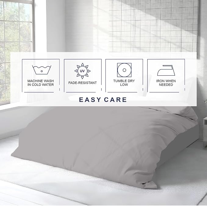 Kotton Culture 1 Pc 120"x120" Duvet Cover Super King Plus/Super Oversize King - Image 7