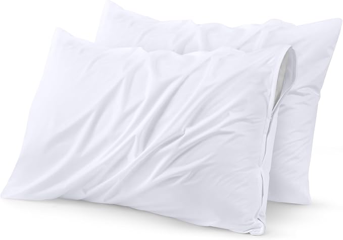 Utopia Bedding Premium 100% Waterproof Pillow Protectors - Image 2