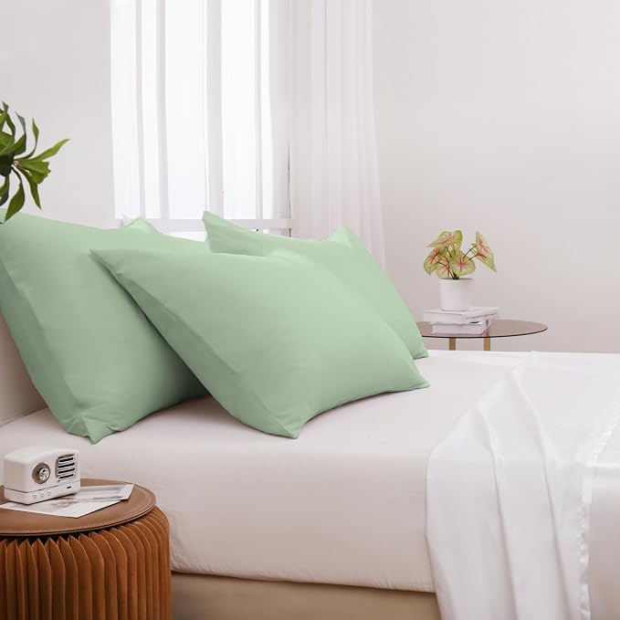 Pillowcases Standard 4 Pack, 20x26 Pillow Cases - Image 2