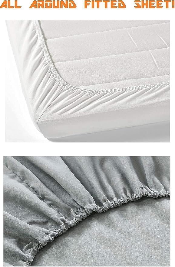 Elegant Comfort 1500 Premium Hotel Quality 1-Piece Fitted Sheet, Softest - Image 3
