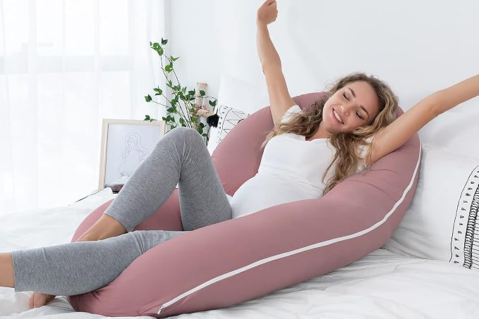 INSEN Cooling Pregnancy Pillow, Maternity Pillow - Image 9