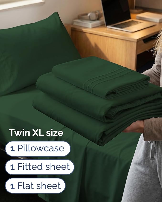 Twin XL Size 3 Piece Sheet Set - Image 3