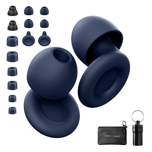 Ear Plugs for Sleeping Noise Reduction Reuseable, High Fidelity – 7 Pairs by FUNSOUND