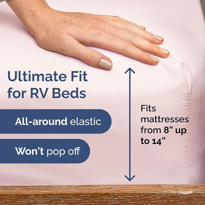 RV Short Queen Sheet Set 60 X 75 - Image 3