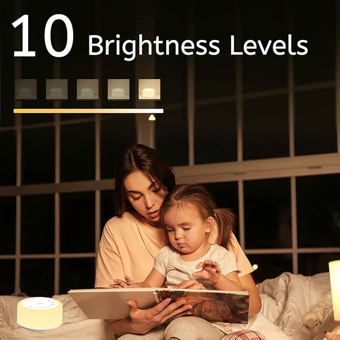 Soother Sleep Sound Machine Night Light White Noise Machine - Image 4