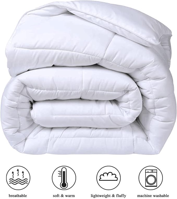COHOME Twin/Twin XL Size Cooling Comforter, All-Season Quilted Down Alternative - Image 2