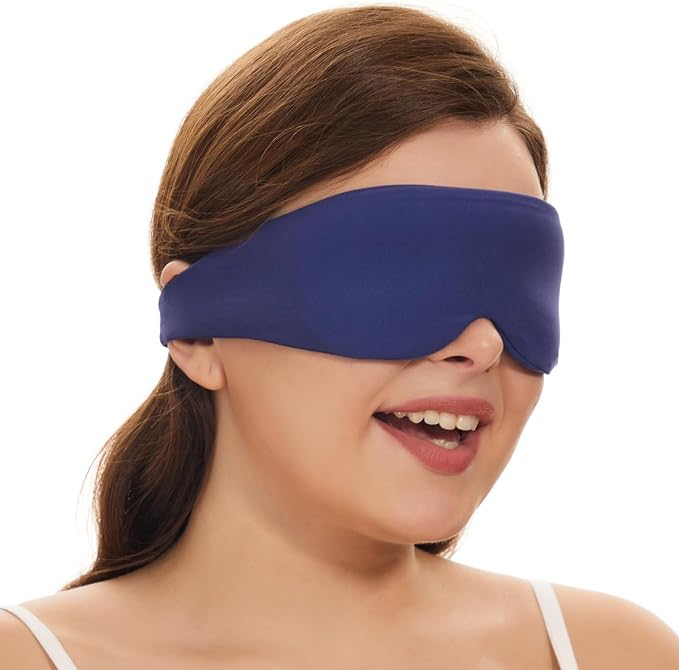 ALASKA BEAR Sleep Mask for Side Sleepers Patented Design, Cup-Shaped and by ALASKABEAR