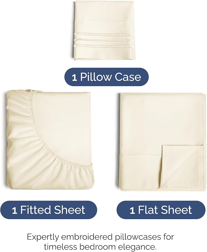 Twin Size 3 Piece Sheet Set - Image 2