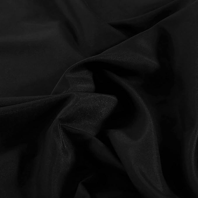 Lirex Black Twin Flat Sheet Only, Ultra Soft & Breathable Brushed 1800 - Image 3