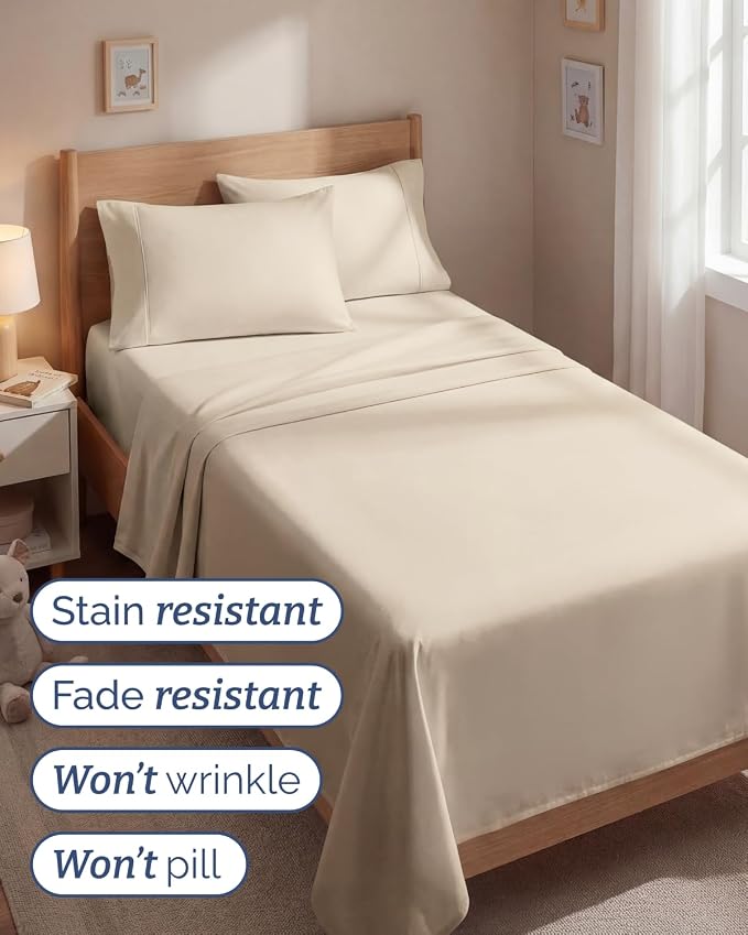 Twin 4 Piece Sheet Set - Image 5