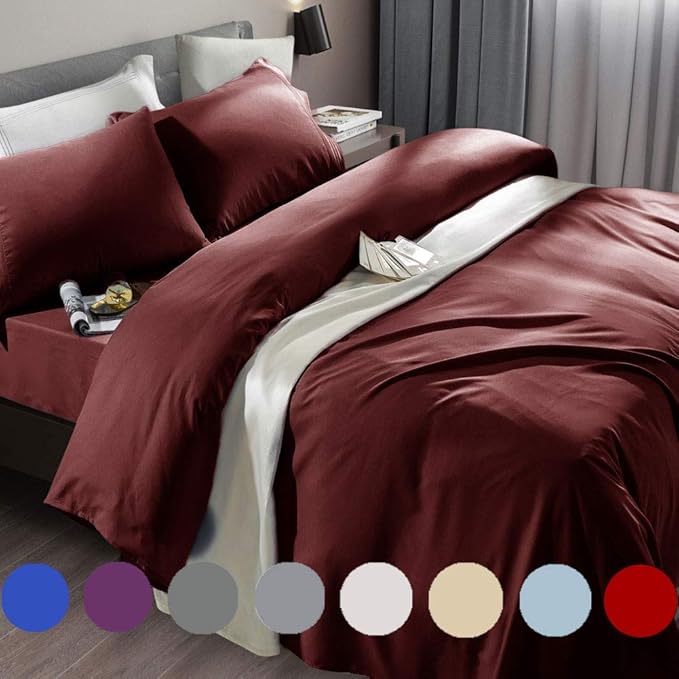 SONORO KATE Bed Sheet Set Super Soft Microfiber 1800 Thread Count Luxury by SONOROKATE