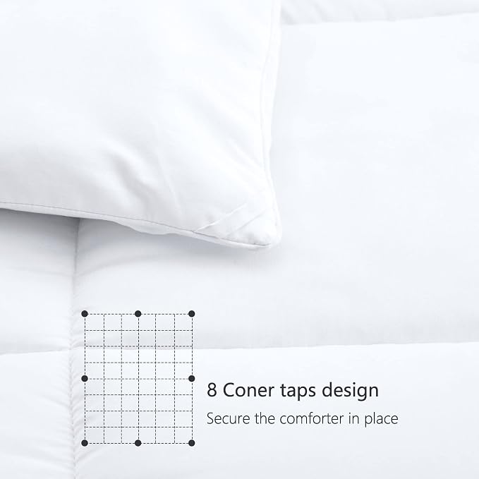 TEXARTIST Premium 2100 Series Oversized Queen Comforter All Season Breathable - Image 6