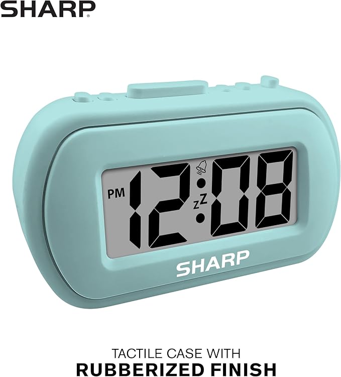 Sharp Digital Alarm Clock – Tactile Case - Image 2