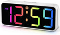 Peakeep Small Digital Alarm Clock Plug in by PEAKEEP