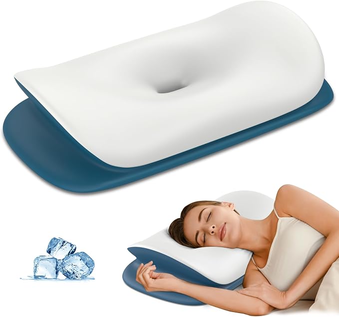 Olumoon Cervical Neck Pillow for Pain Relief by OLUMOON