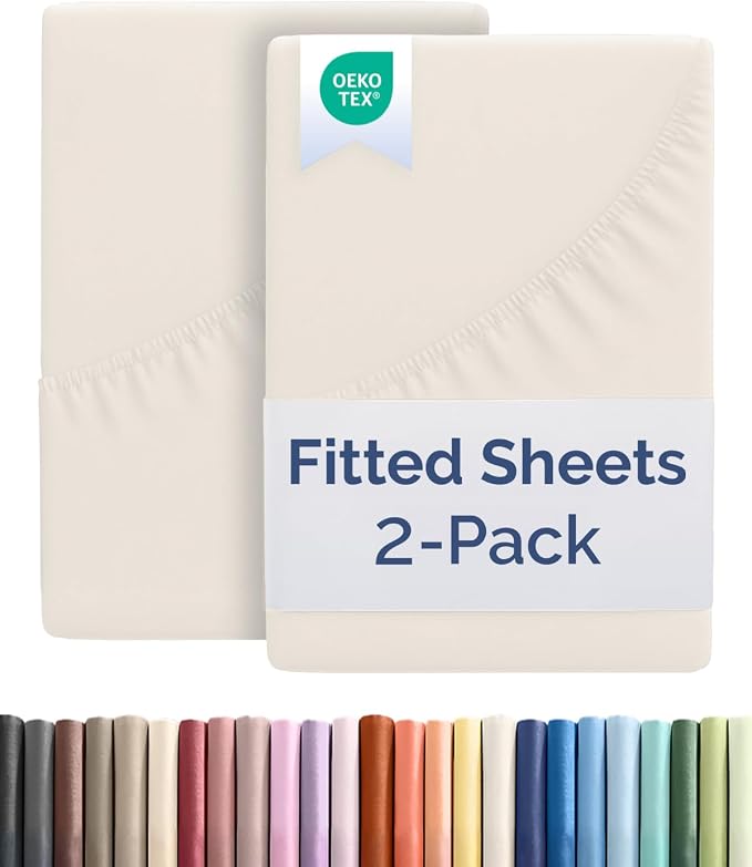 Cal King Size Fitted Bed Sheet by CGKUnlimited