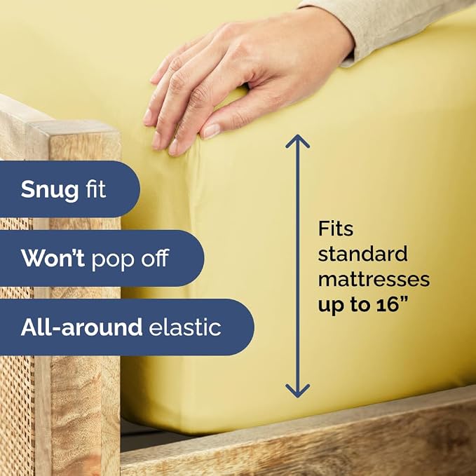 Twin Fitted Bed Sheet - Image 3
