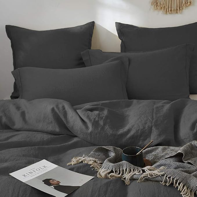 Simple&Opulence 100% French Linen Euro Shams - Image 5