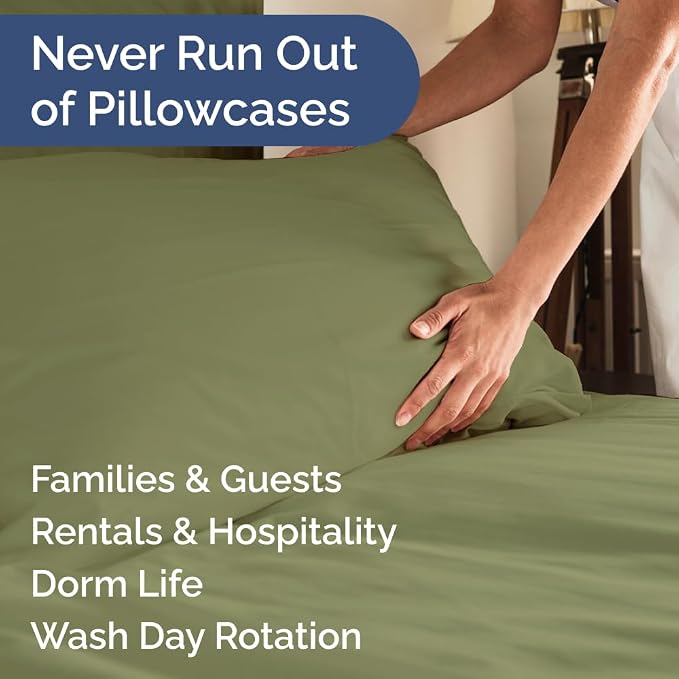 Standard Pillow Cases Set of 8 - Image 5
