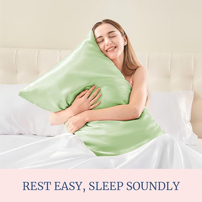 BEDELITE Satin Pillowcase for Hair and Skin, Super Soft Similar to Silk Pillow - Image 5