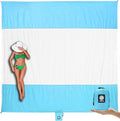 WEKAPO Beach Blanket Sandproof Waterproof, Extra Large Beach Mat, Oversized & by Wekapo
