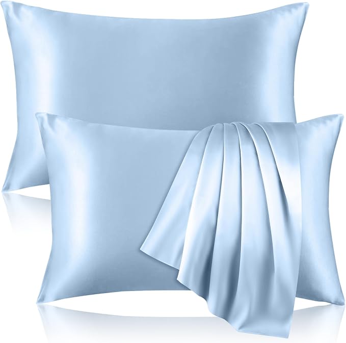 2 Pack 100% Pure Silk Pillowcase by Unknown