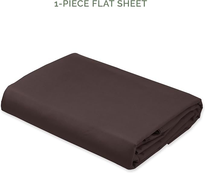 Elegant Comfort Premium Hotel Quality 1-Piece Flat Sheet, Luxury & Softest 1500 - Image 2
