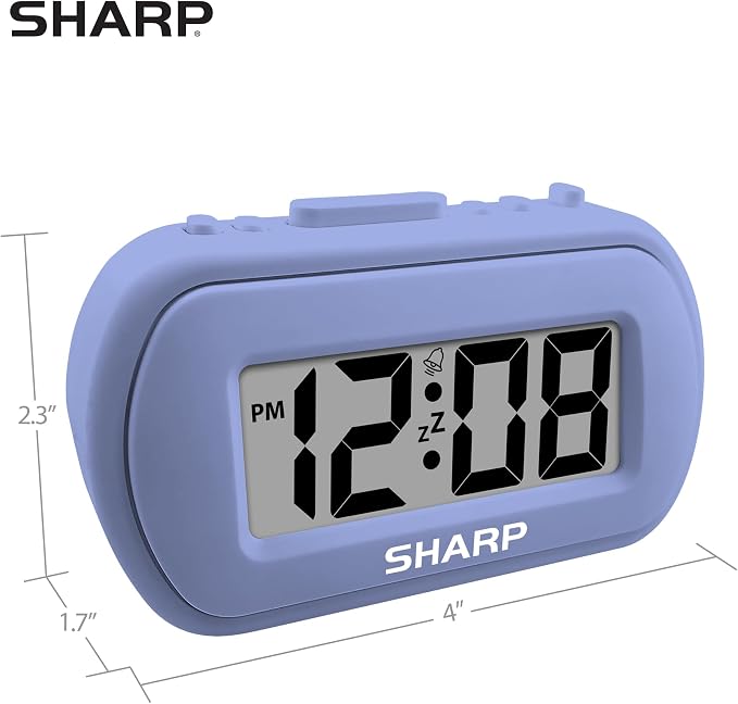 Sharp Digital Alarm Clock – Tactile Case - Image 7