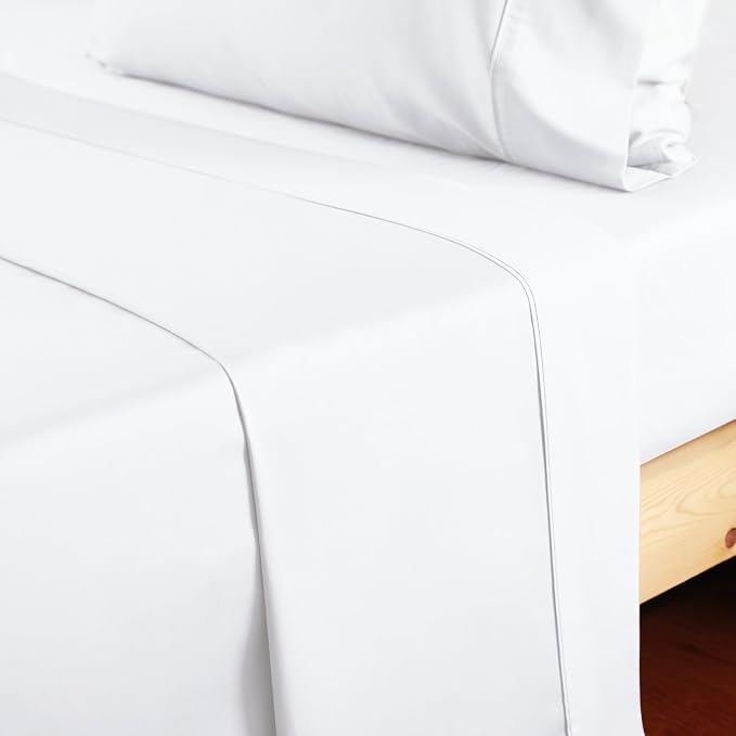 Cotton Queen Sheet Only, 600 Thread Count 100% Egyptian Cotton Top Sheet 1Pcs - Image 6