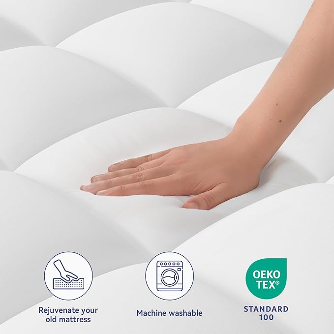 ELEMUSE RV Short Queen Mattress Topper - Image 6