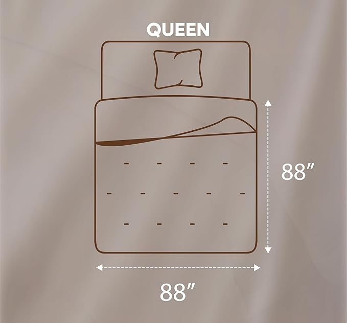 Utopia Bedding Comforters Queen Size, All Season Duvet Insert, Down Alternative - Image 2
