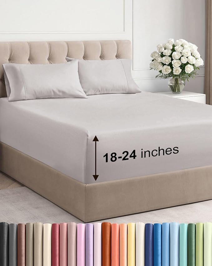 Extra Deep Cal King Sheet Set by CGKUnlimited