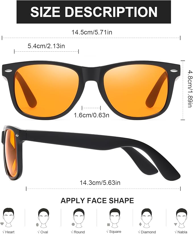 Okany Blue Light Blocking Glasses Gaming Computer Glasses Powerful Professional - Image 2