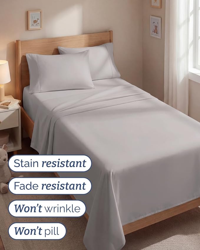 Twin 4 Piece Sheet Set - Image 5