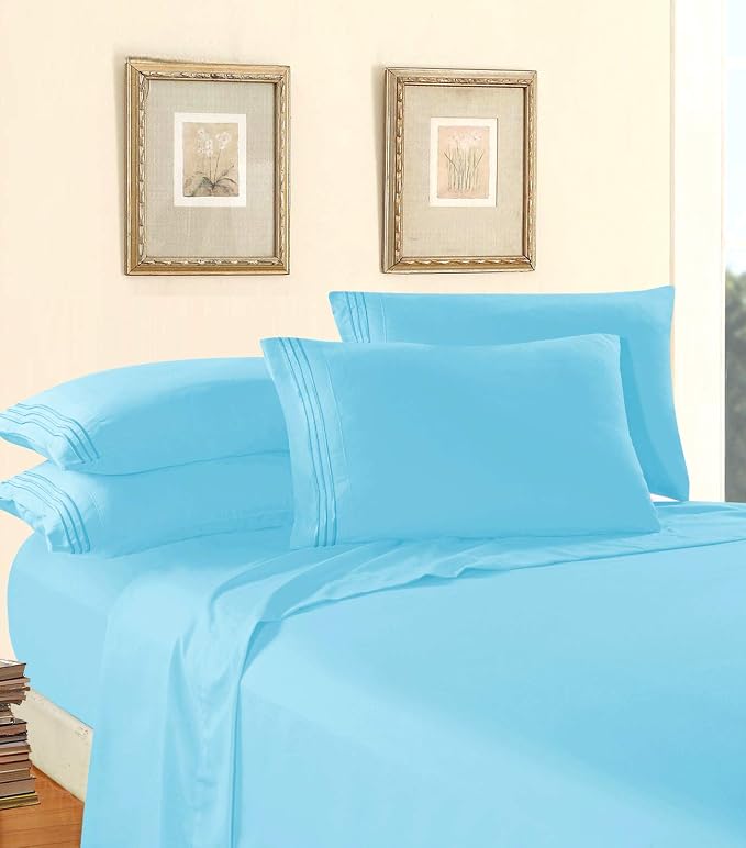 Elegant Comfort Luxury Soft 1500 Premier Egyptian 4-Piece Premium Hotel Quality - Image 3